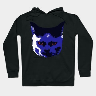 Purple Devil Cat Hoodie